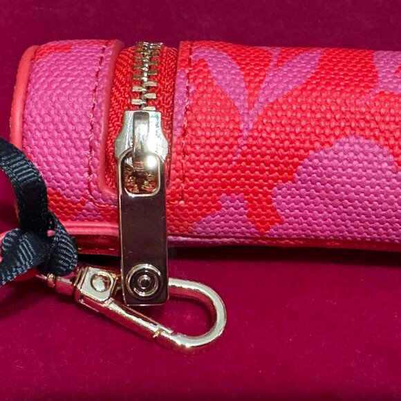 Canvas Classic Rose Lipstick Bag Charm - kate spade new york x Target, Pink/Red - Picture 11 of 13